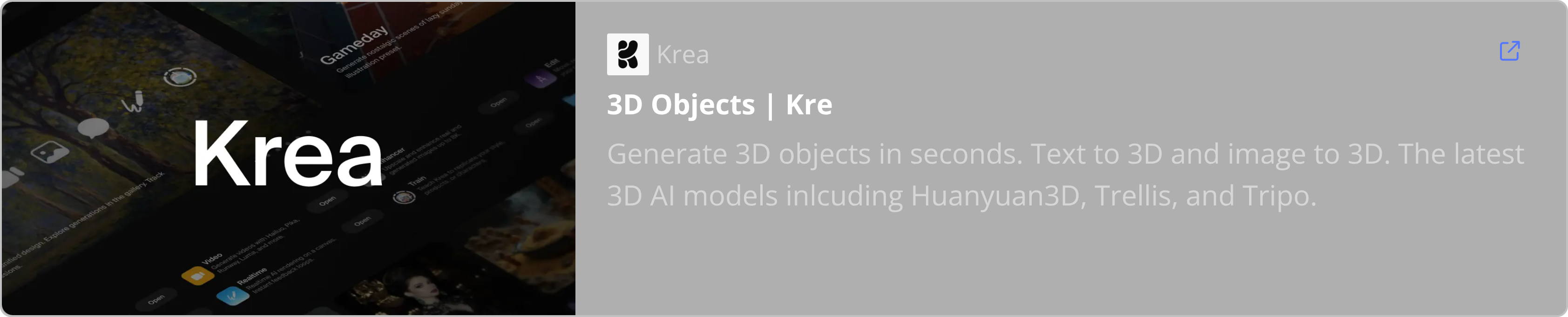 Krea 3D